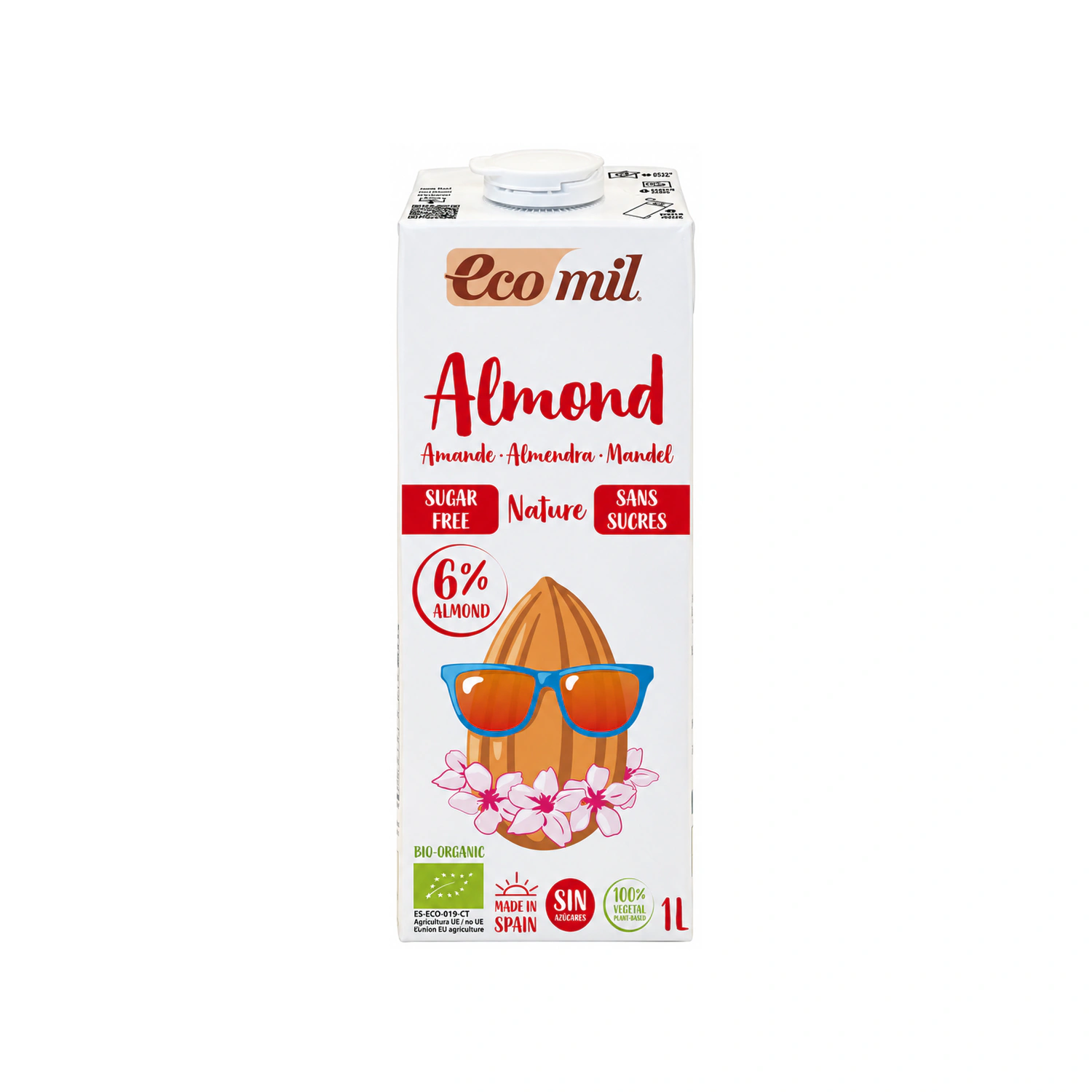 Bebida de almendra Nature Bio 1 L Ecomil