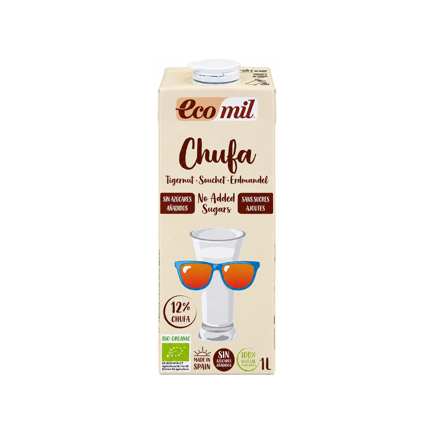 Bebida de chufa Nature Bio 1 L Ecomil