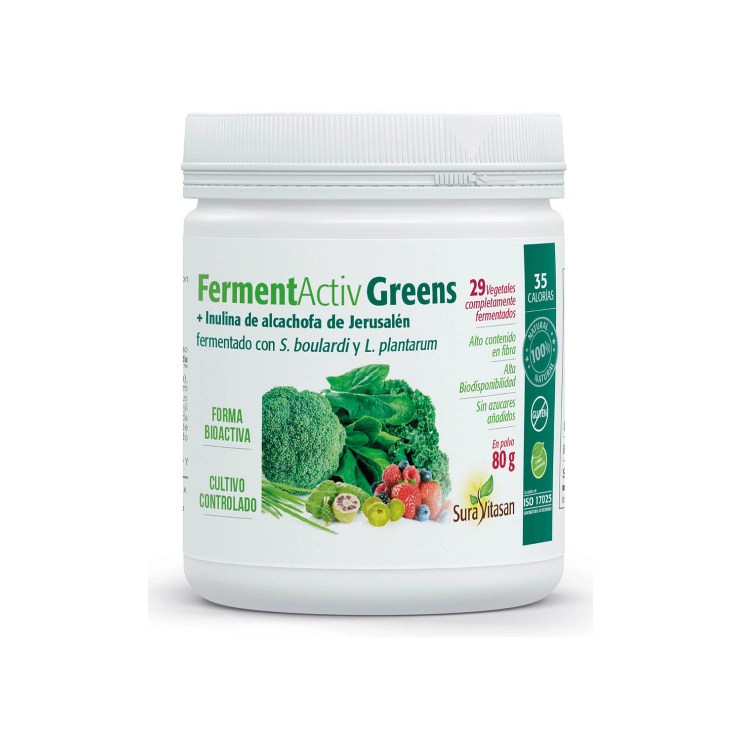 FermentActiv Greens 80 g Sura Vitasan
