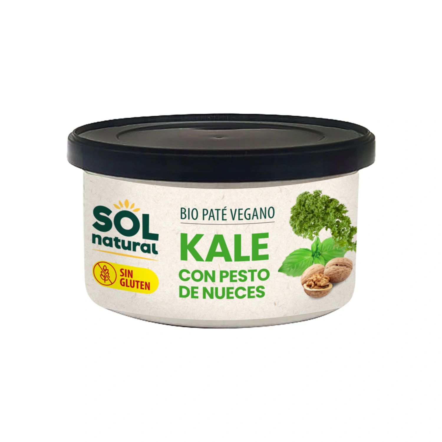 Paté de kale con pesto Bio 125 g Sol Natural