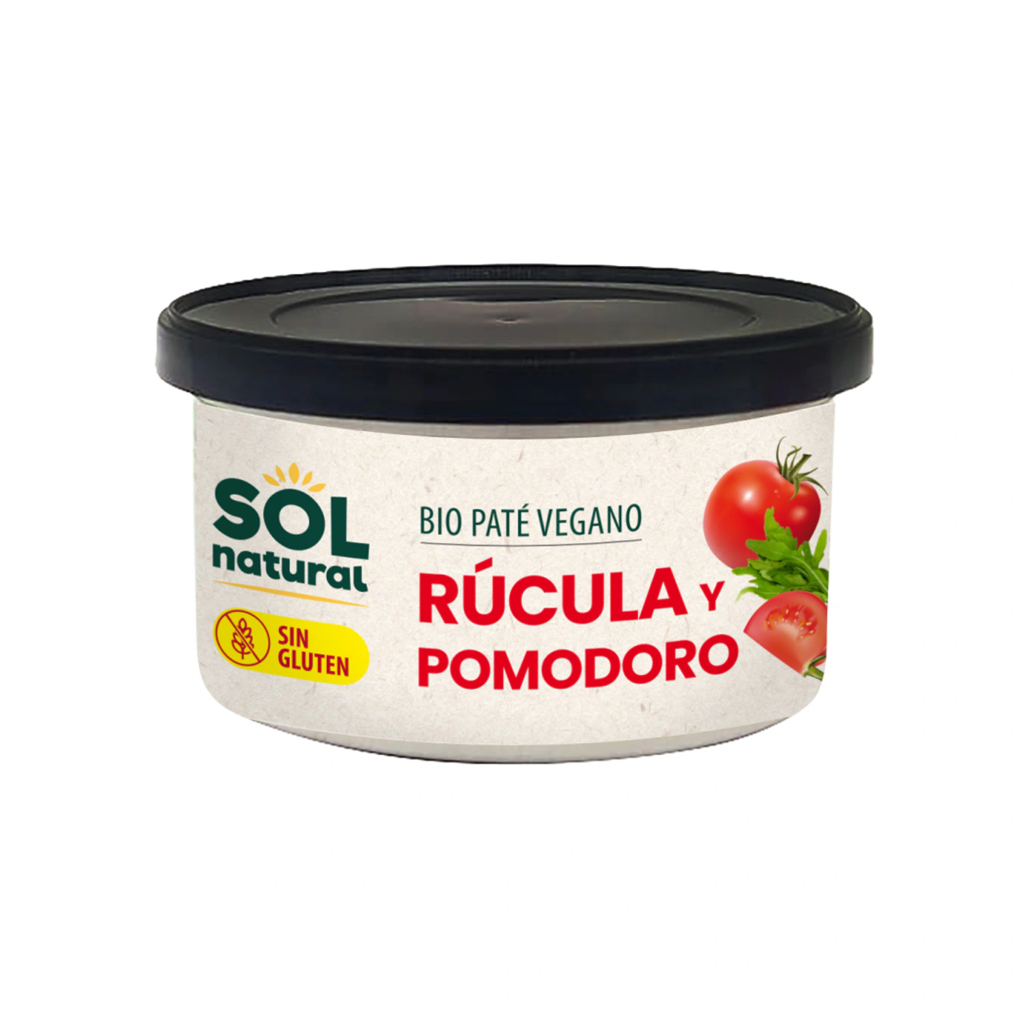 Paté de rúcula y pomodoro Bio 125 g Sol Natural
