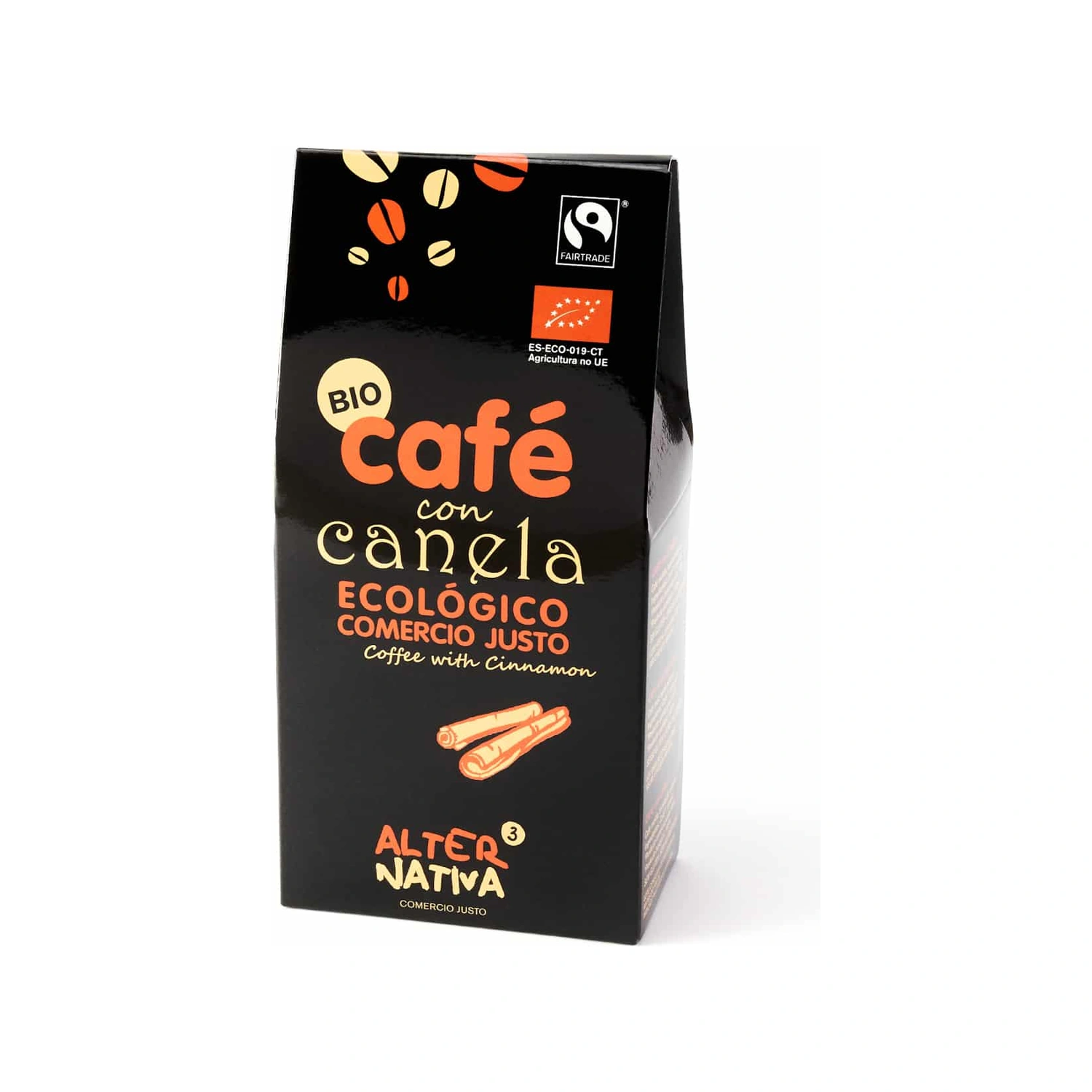 Café molido con canela Bio 125 g Alternativa3