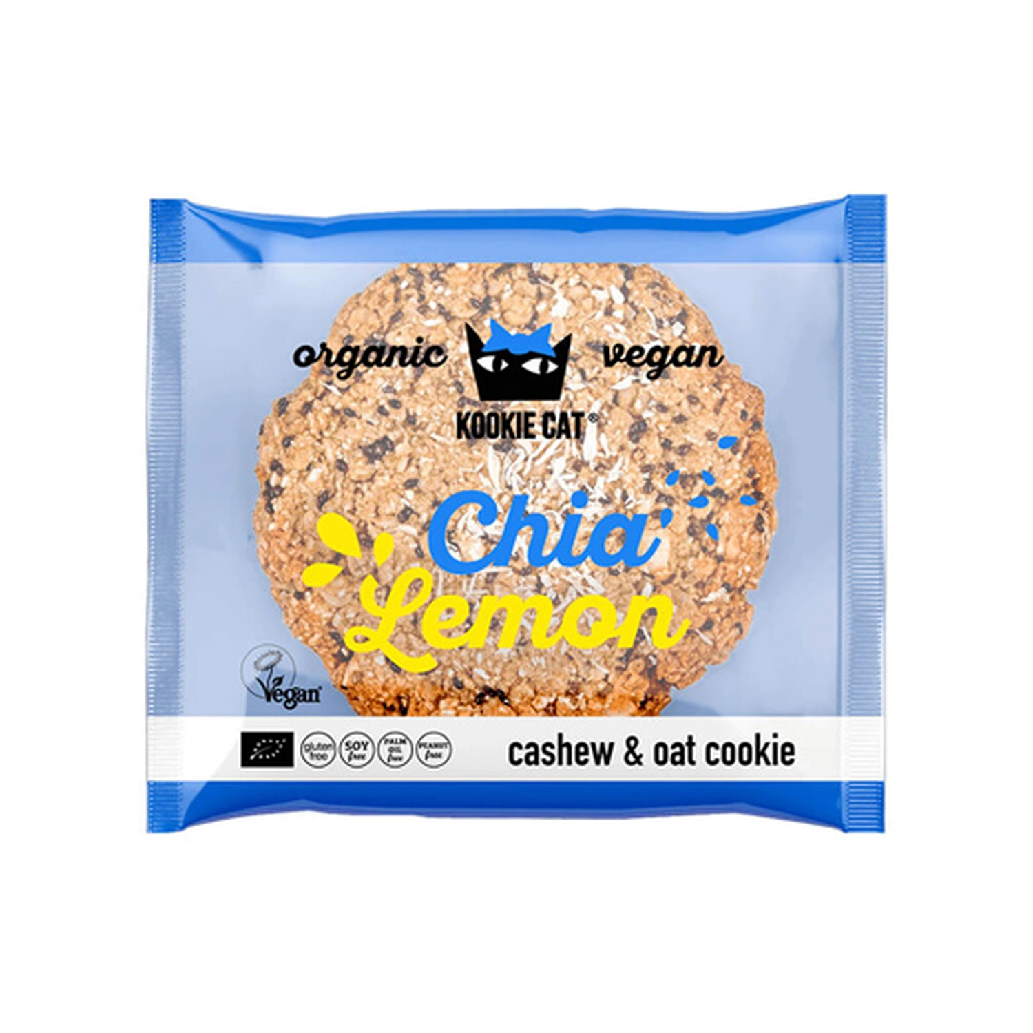 Galleta chía y limón Bio 50 g Kookie Cat