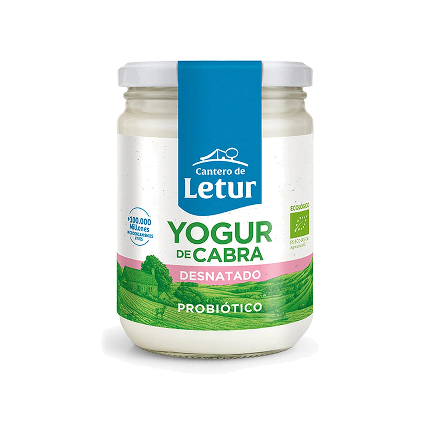 Yogur de cabra desnatado Bio 420 g Cantero de Letur