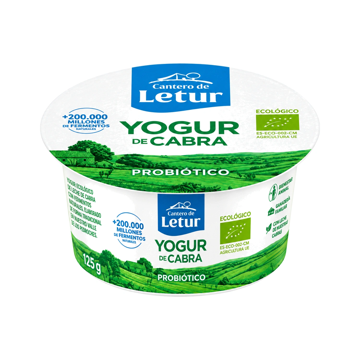 Yogur de cabra Bio 125 g Cantero de Letur