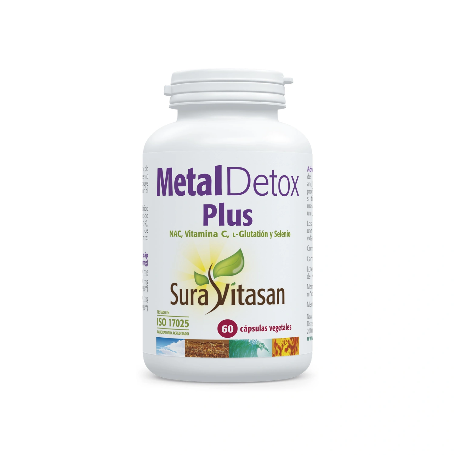Metal Detox Protector 60 cápsulas Sura Vitasan