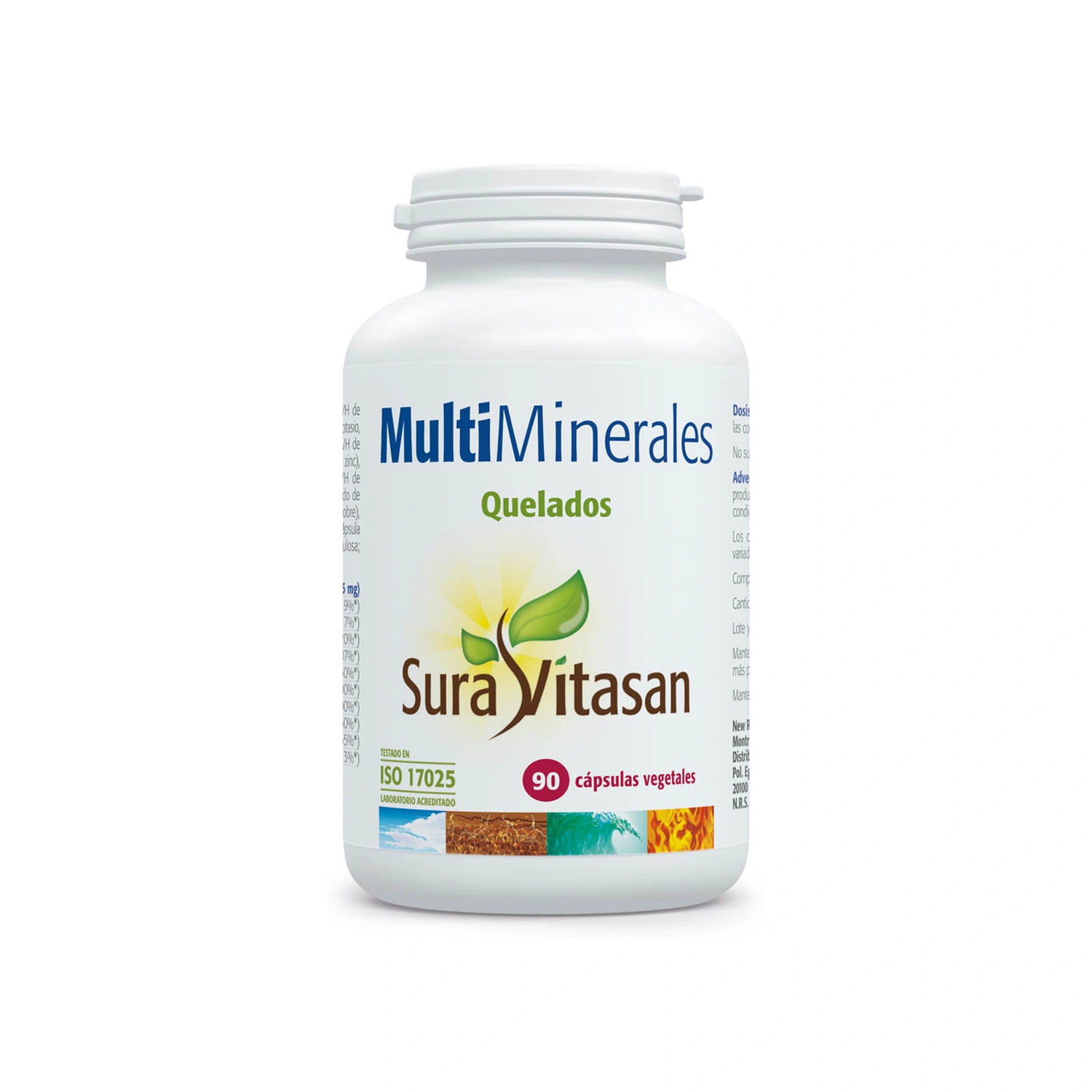 Multi Minerales Quelados 90 cápsulas Sura Vitasan