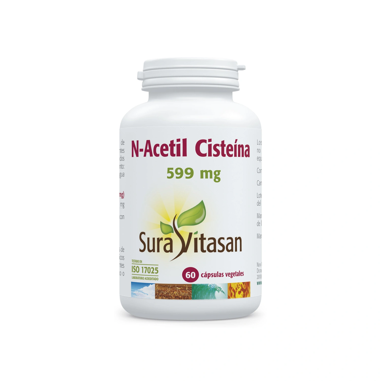 N-Acetil Cisteína 60 cápsulas Sura Vitasan