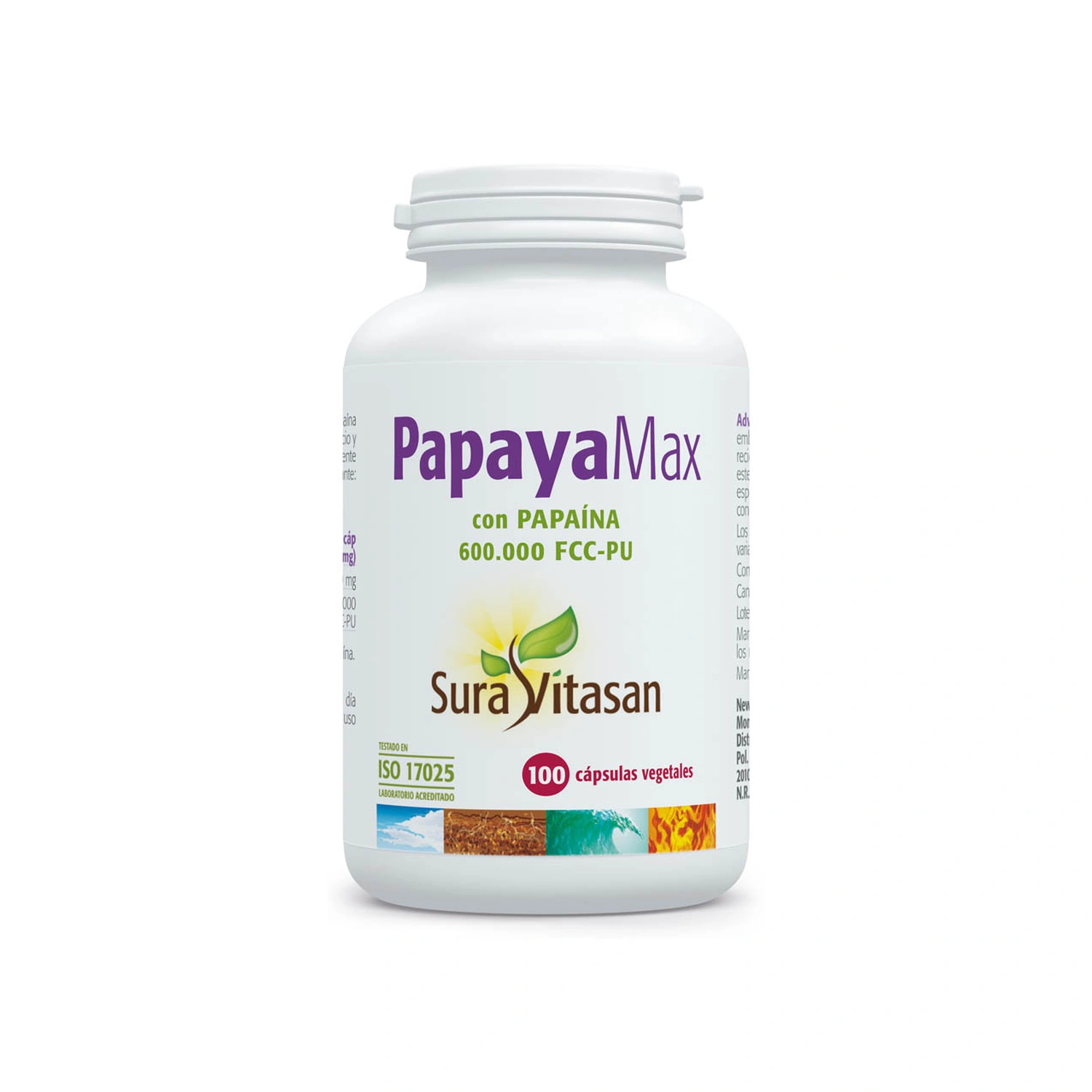 Papaya Max 100 cápsulas Sura Vitasan
