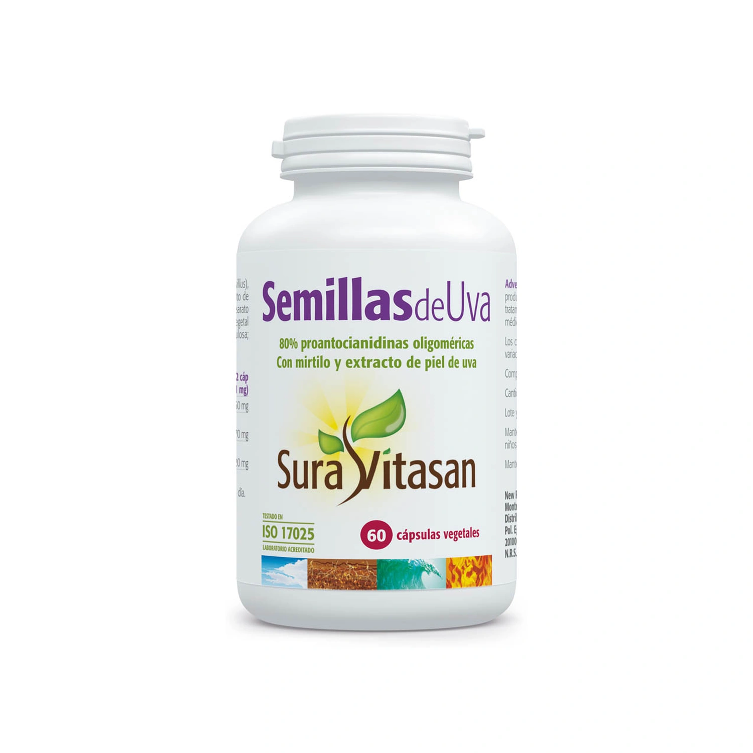 Semillas de Uva O.P.C 60 cápsulas Sura Vitasan