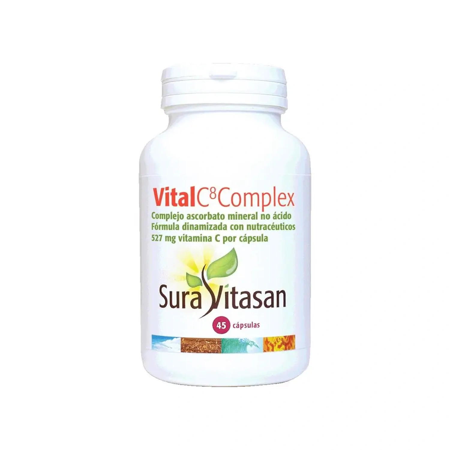 Vital C8 Complex 45 cápsulas Sura Vitasan