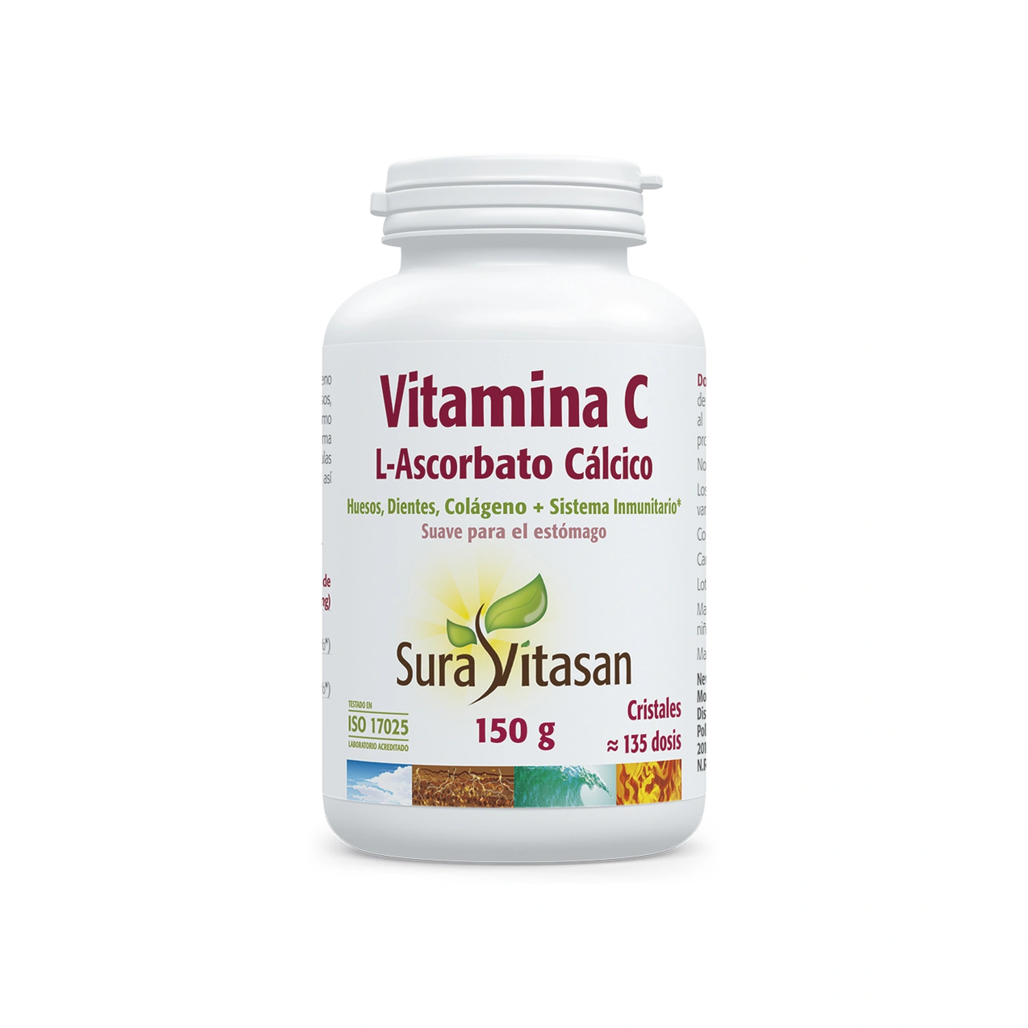 Vitamina C L-Ascorbato 150 g Sura Vitasan