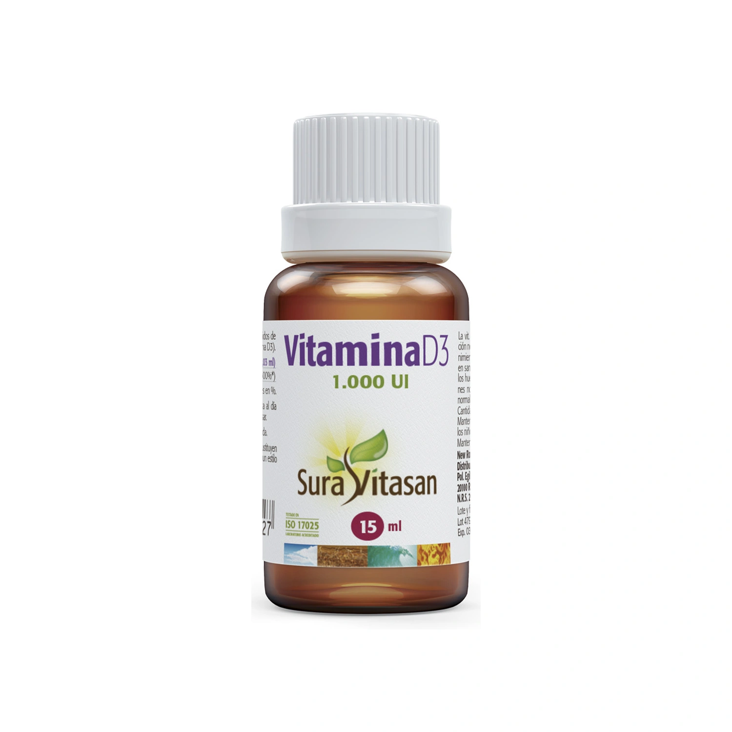 Vitamina D3 1.000 UI 15 ml Sura Vitasan
