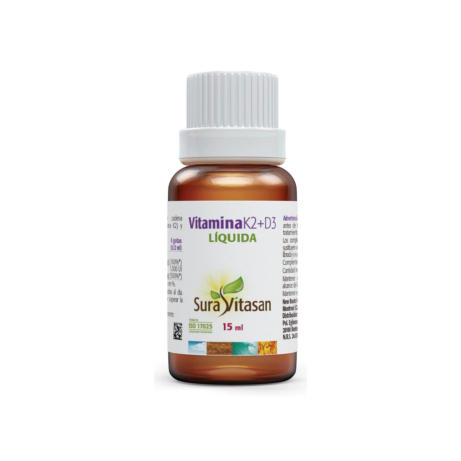 Vitamina K2+D3 15 ml Sura Vitasan