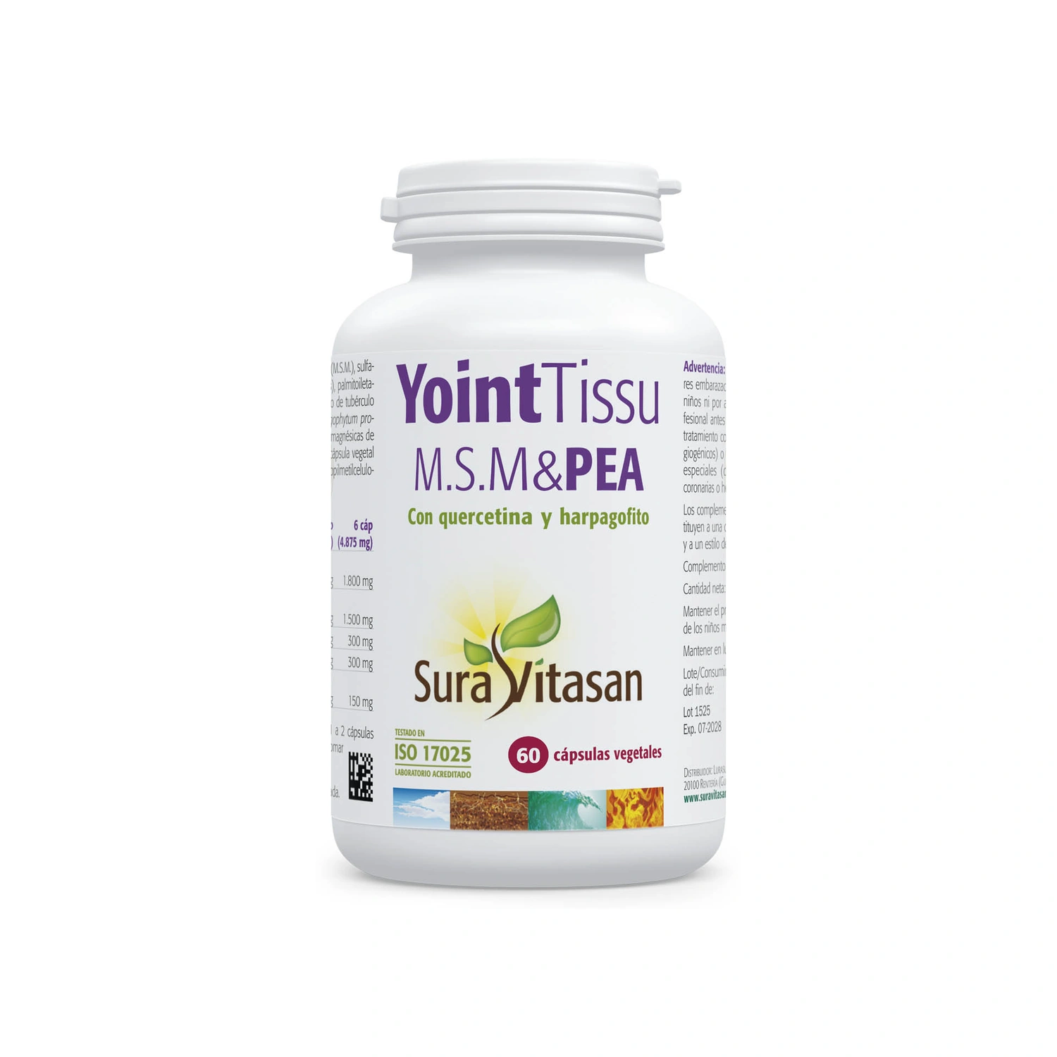 Yoint-Tissu & M.S.M 60 cápsulas Sura Vitasan