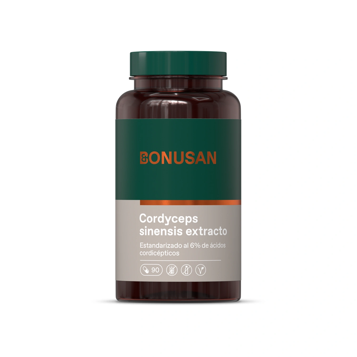 Cordyceps sinensis extracto 90 cápsulas Bonusan