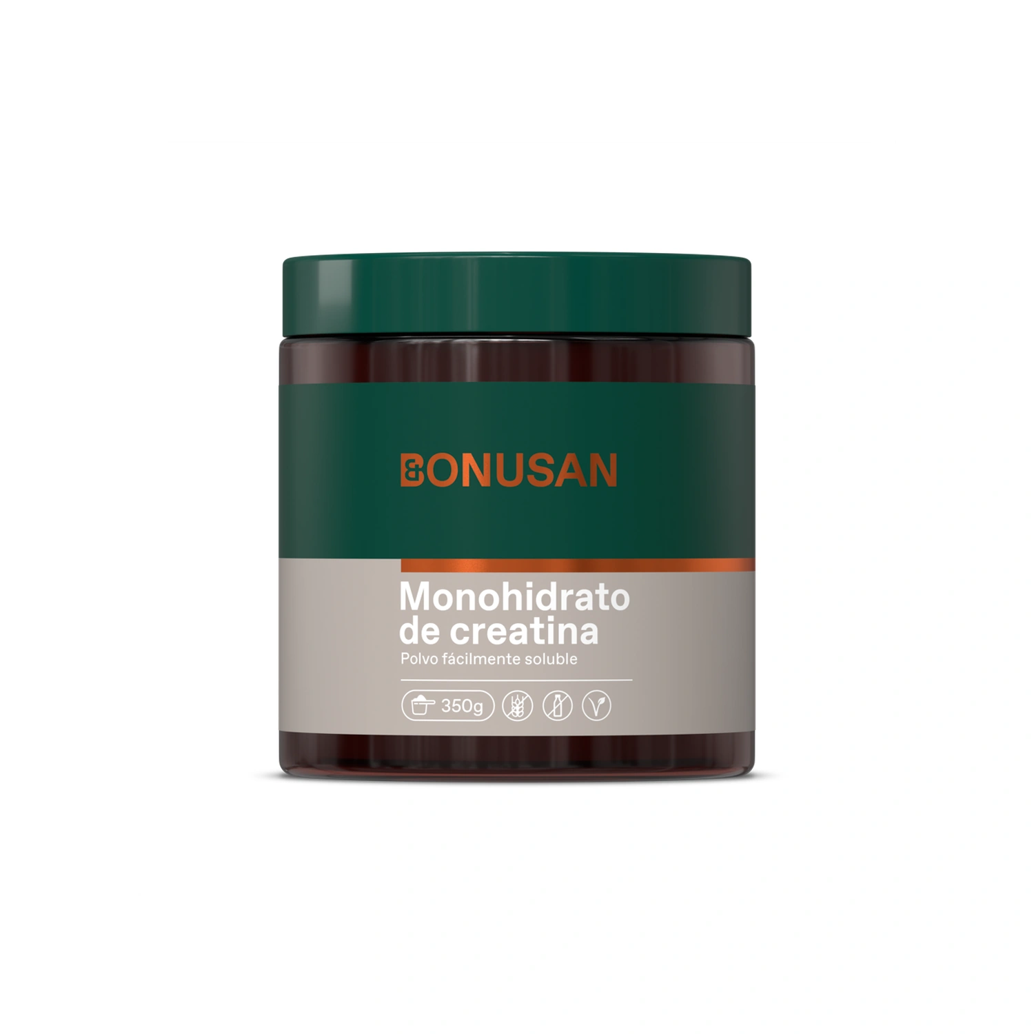 Creatina monohidrato polvo 350 g Bonusan