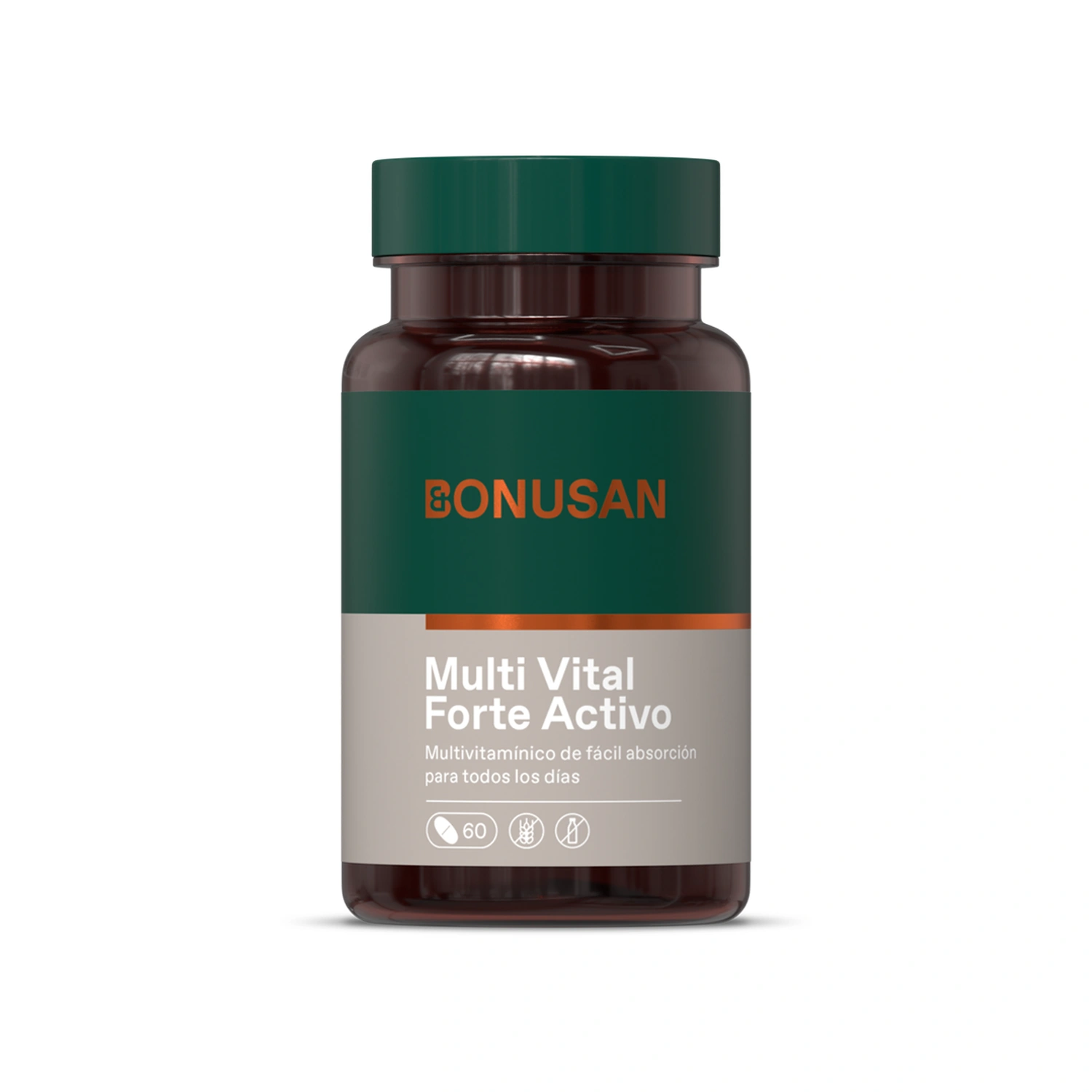Multi Vital Forte Activo 60 comprimidos Bonusan