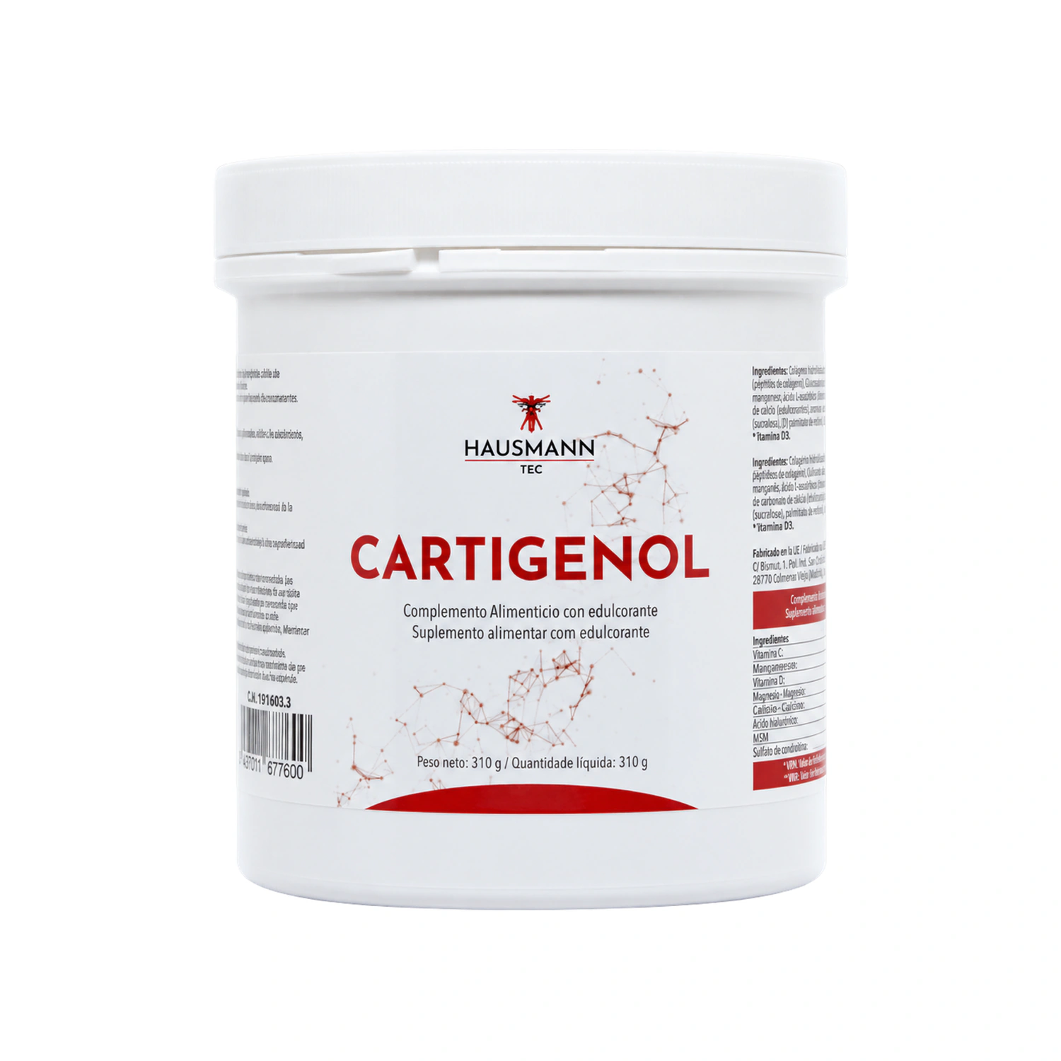 Cartigenol polvo 310 g Hausmann