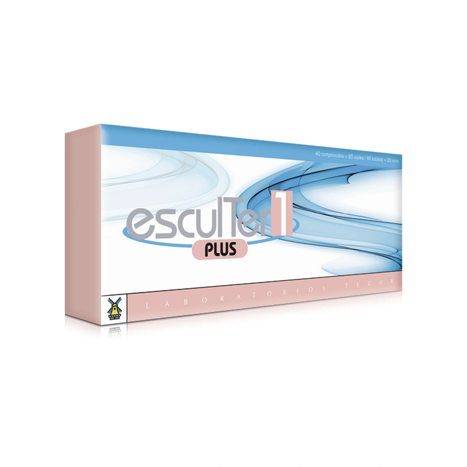 Esculter Plus 1 40 comprimidos + 20 viales Tegor