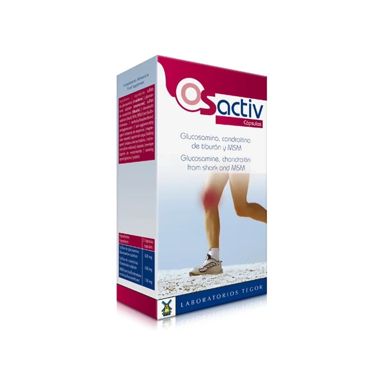 Osactiv 40 cápsulas Tegor