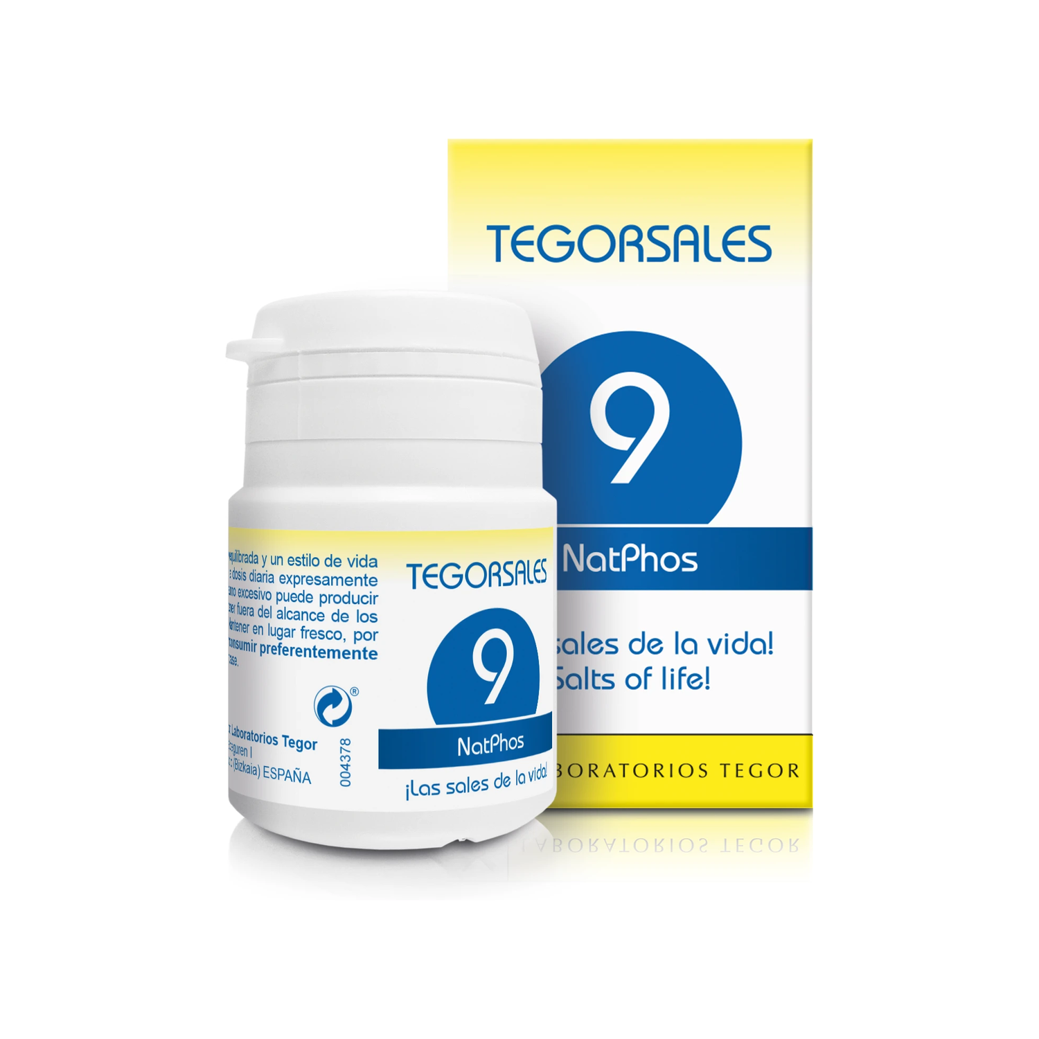 Tegorsal Nº 9 350 comprimidos Tegor