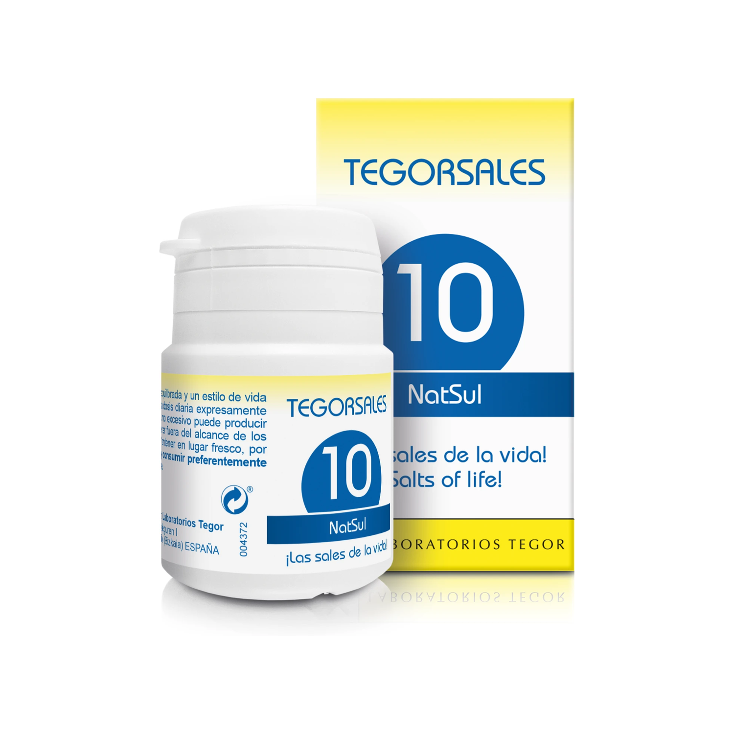 Tegorsal Nº 10 350 comprimidos Tegor