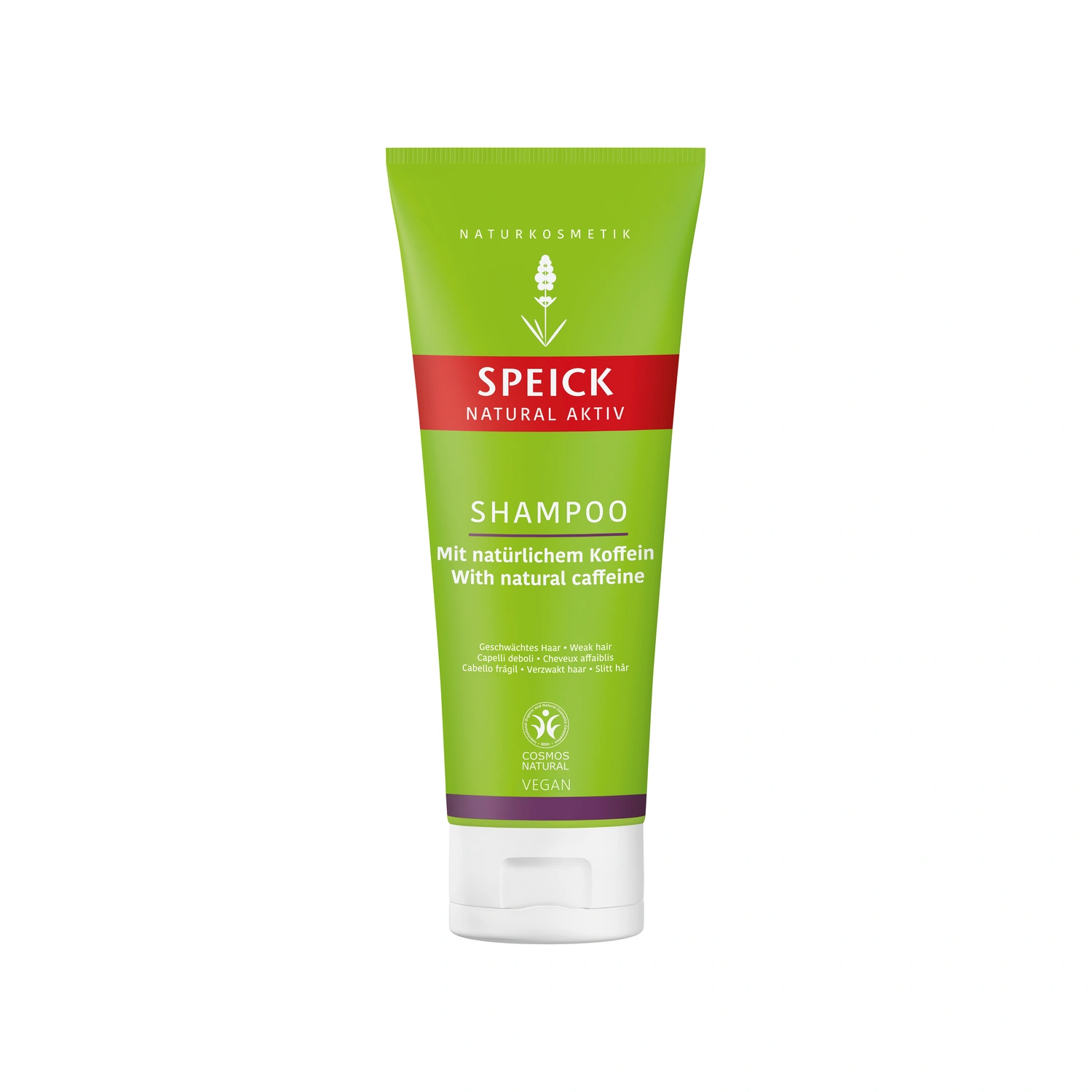 Champú Natural Aktiv cafeína y guaraná 200 ml Speick
