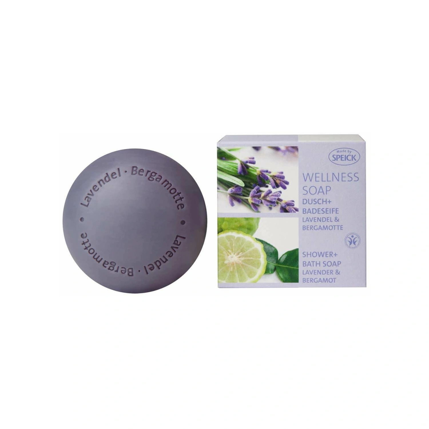 Jabón Wellness de lavanda y bergamota 200 g Speick