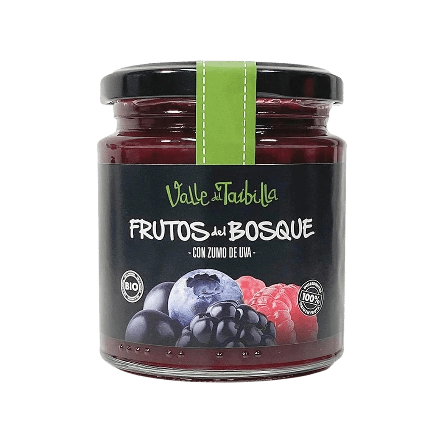 Compota de frutos del bosque Bio 250 g Valle del Taibilla