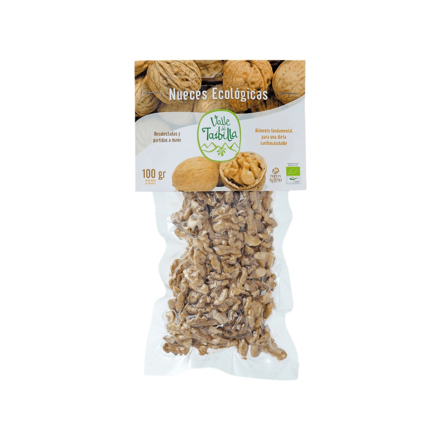 Nuez pelada del Nerpio Bio 100 g Valle del Taibilla