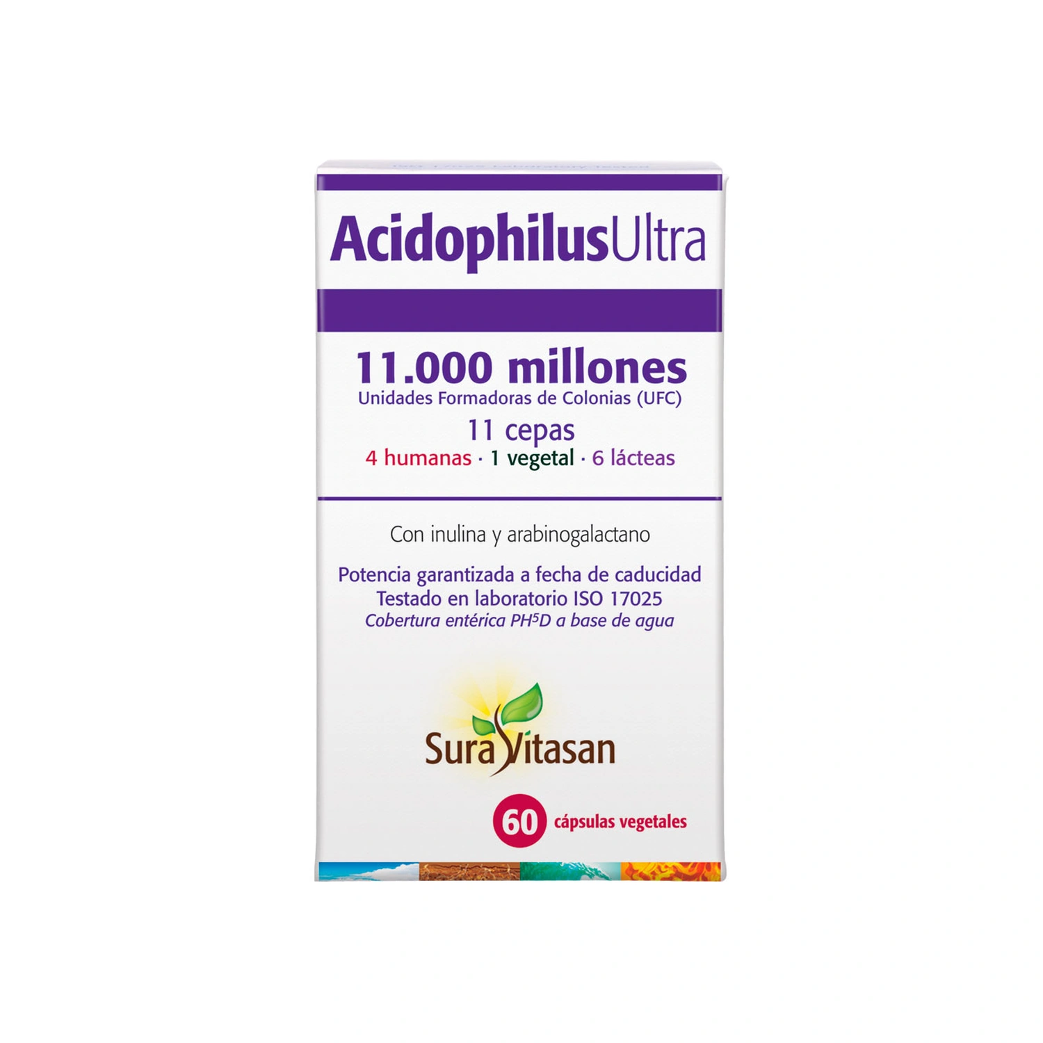 Acidophilus Ultra 60 cápsulas Sura Vitasan