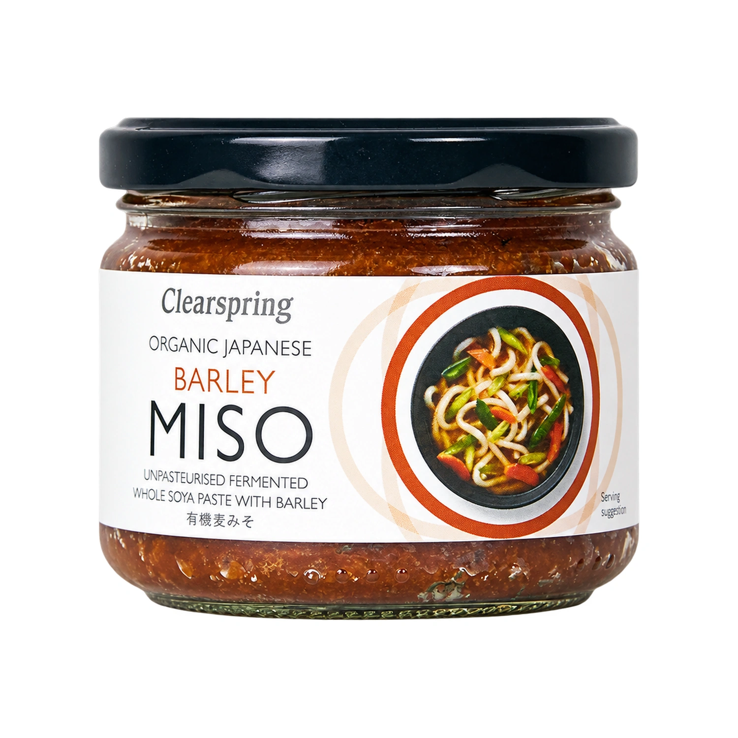 Miso mugi de cebada no pasteurizado Bio 300 g Clearspring