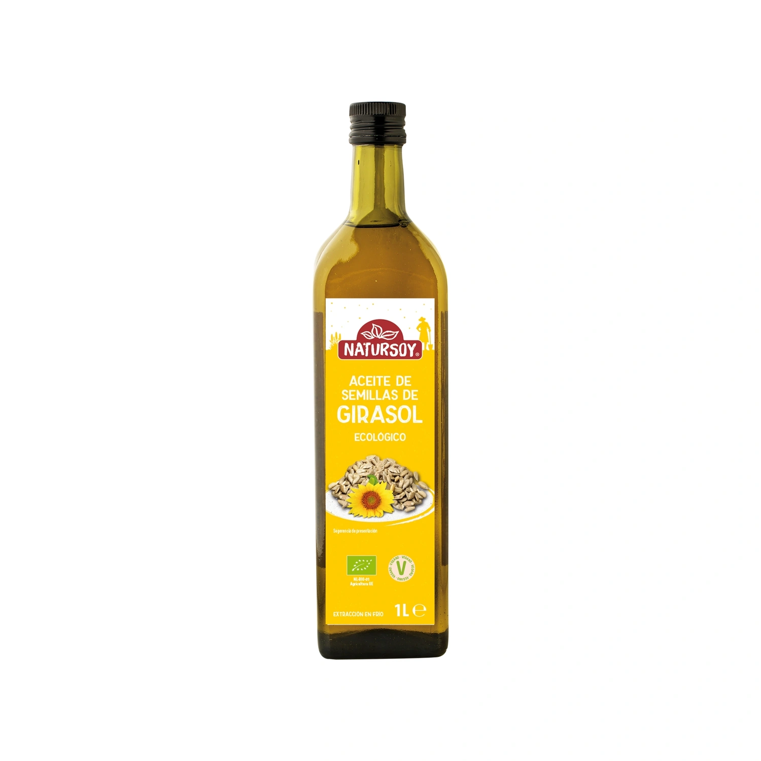Aceite de girasol Bio 1 L Natursoy