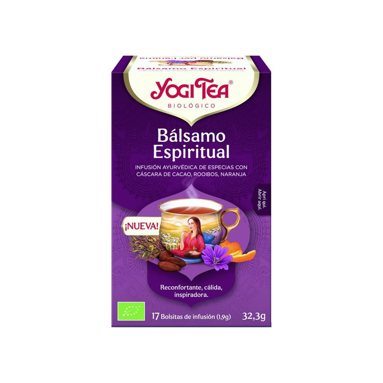 Infusión Bálsamo Espiritual Bio 17 x 1,8 g Yogi Tea
