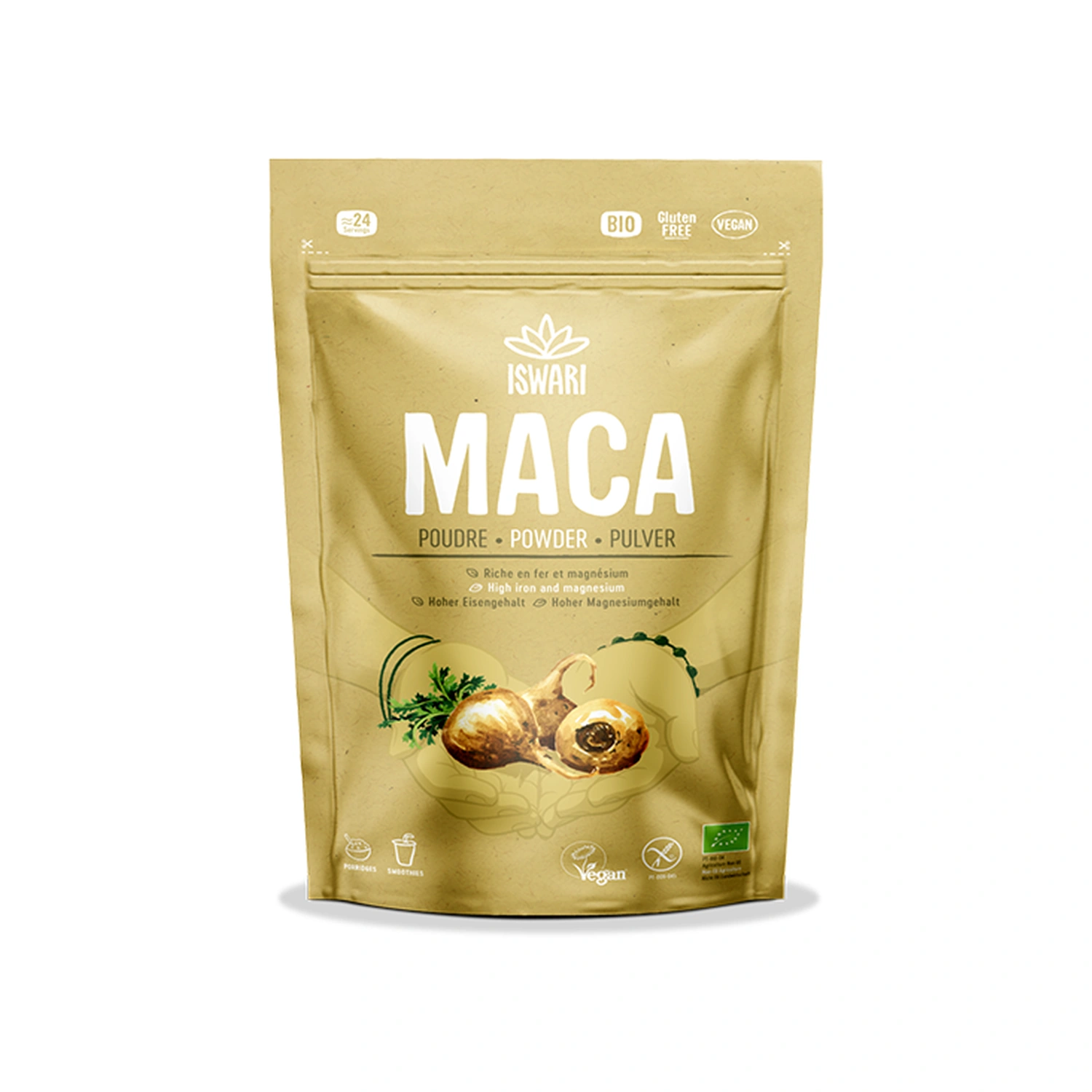 Maca en polvo Bio 250 g Iswari