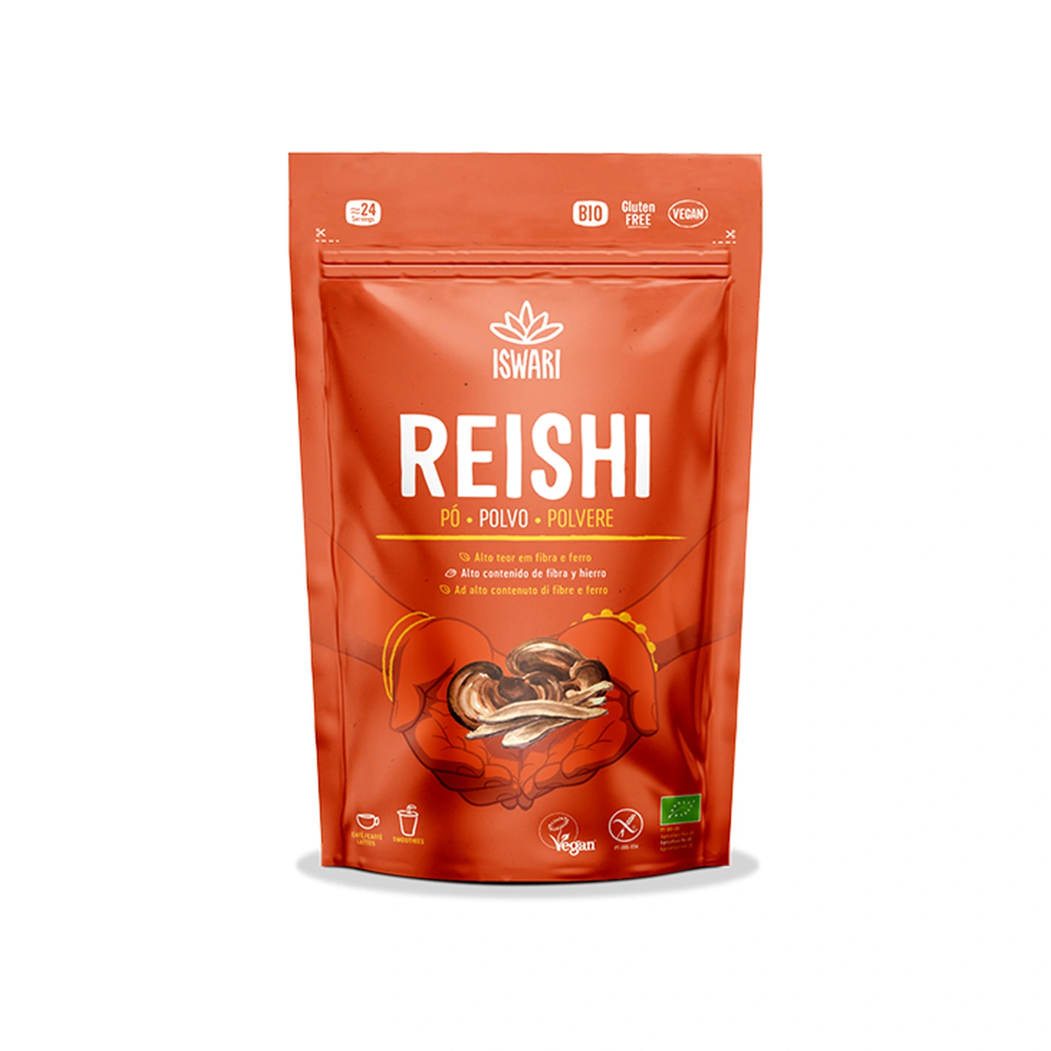 Reishi en polvo Bio 100 g Iswari