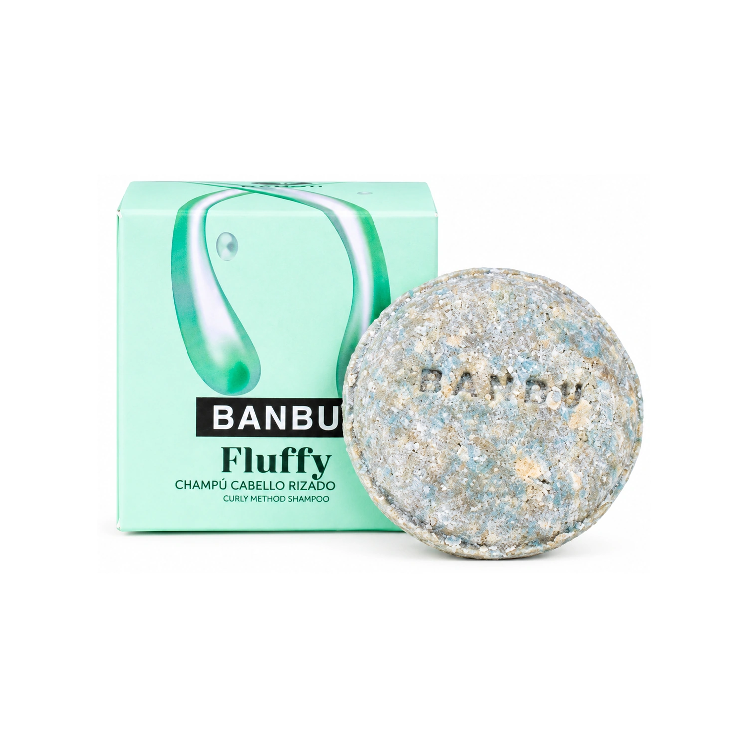 Champú sólido FLUFFY para cabello rizado 75 g BANBU