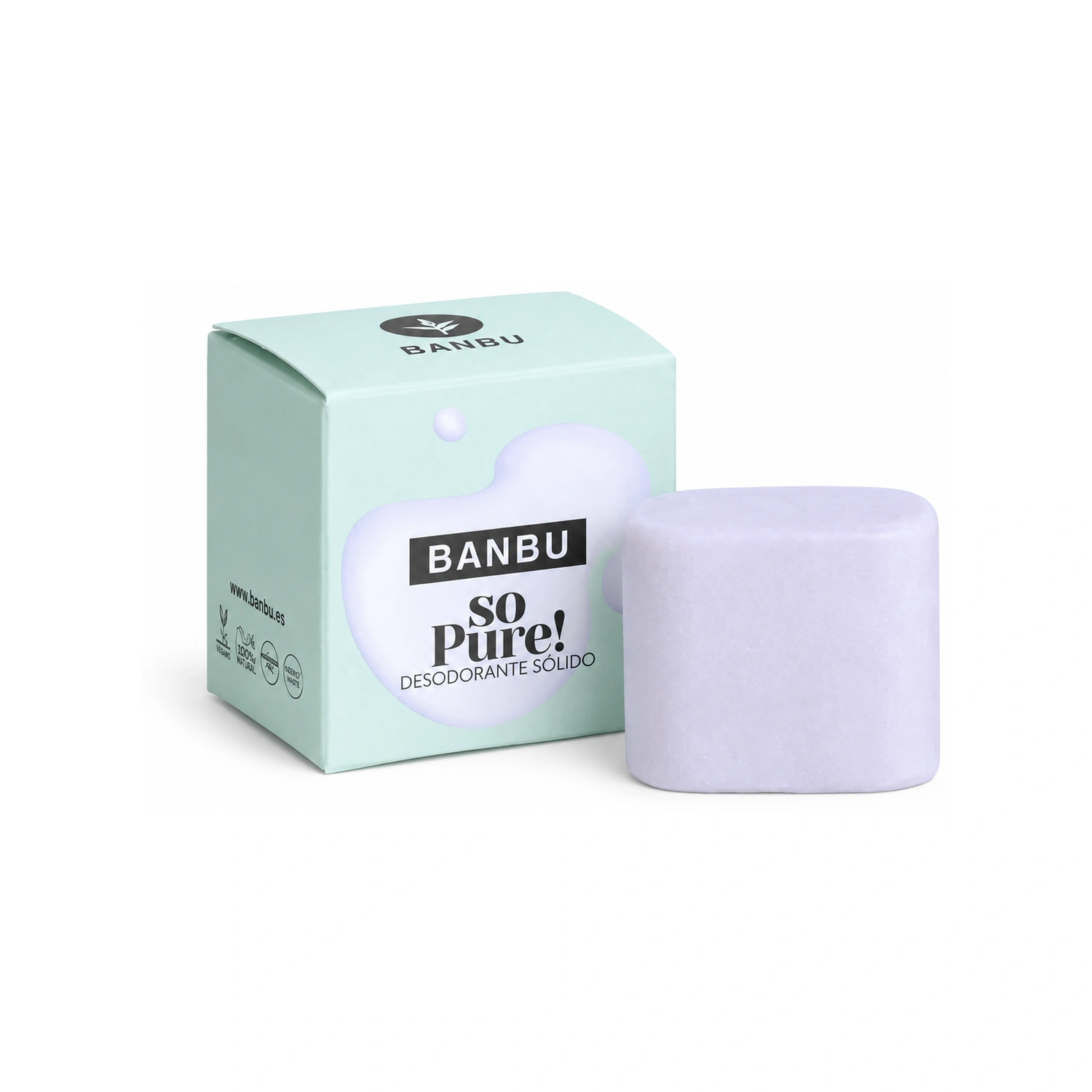 Desodorante sólido SO PURE 45 ml BANBU