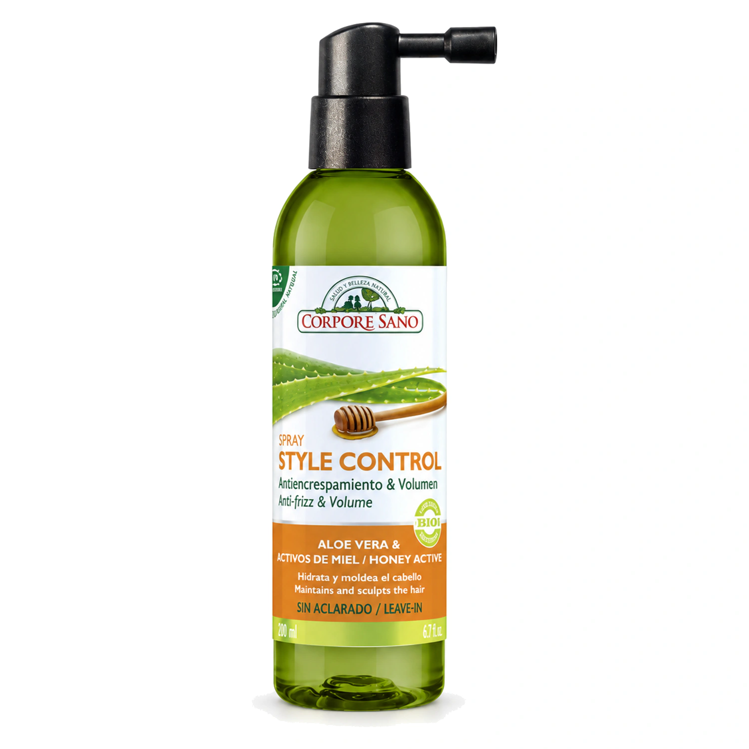 Spray capilar Style Control de aloe vera y miel 200 ml Corpore Sano