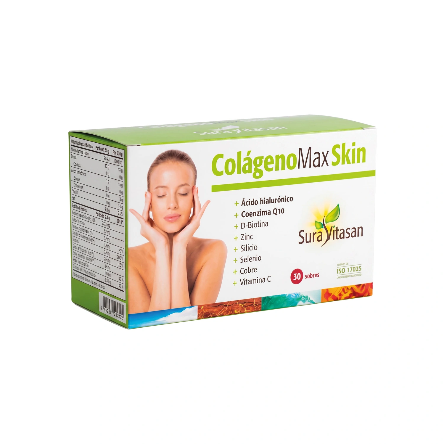 Colágeno Max Skin 30 sobres Sura Vitasan
